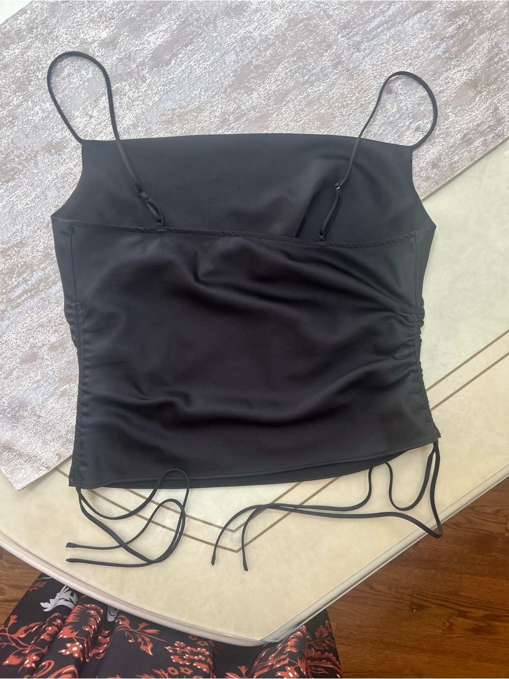Dynamite Spaghetti-Strap Ruched Top - Picture 12 of 16